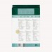 Самоклеящаяся бумага зеленый неон А4 неделенная (50л) Lomond 2020005