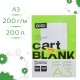 Бумага A3 (297x420) 200 г/м Cartblank Digi матовая (уп/200 листов)